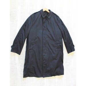 DSCP Quarterdeck Collection Men's Black Jacket Size 44L Removable Liner Coat